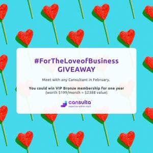 #ForTheLoveOfBusiness Valentine Giveaway